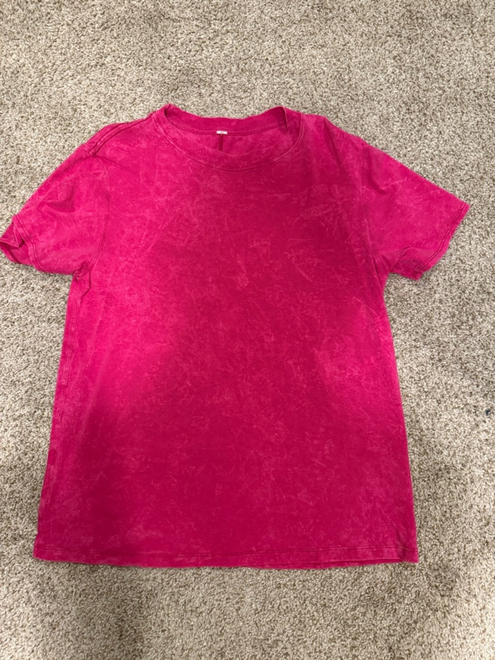 Lululemon women’s all yours cotton tshirt size 4 pink